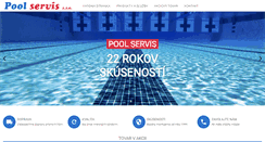 Desktop Screenshot of poolservis.sk