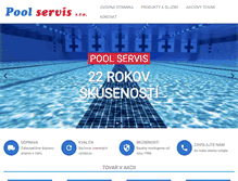 Tablet Screenshot of poolservis.sk